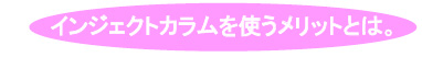 インジェクションカラム